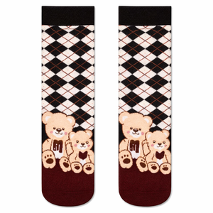 Chaussettes fantaisie tendance avec motifs uniques, unisexe, en coton peigné, pour usage quotidien, prix de gros, fabricant - Product Image 4