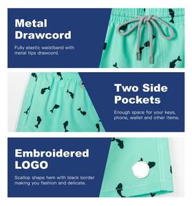 Prix d'usine Short de sport décontracté pour hommes Nouveau design Maillot de bain de plage Planche de surf Meilleure qualité Sublimation Porte Motif Décoration - Product Image 5