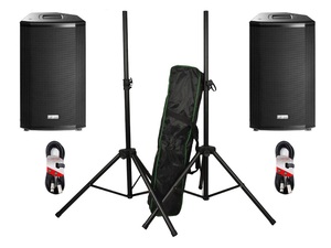 Para los nuevos altavoces activos VEN-TIS 112A de 2 vías y 12 pulgadas con soportes, paquete doble - Product Image 2