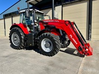 Tractores Massey Ferguson 7S.180 4WD usados en stock, listos para la venta a precio económico.