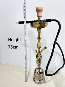 70 cm Große Ägyptische Shisha <span class=keywords><strong>Hookah</strong></span> Set mit Glasboden LOMINT Chicha Großhandel Anpassbar LM-OT008 - Product Image 6