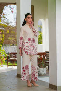 Nouvelle collection de vêtements modernes d'excellente qualité, fabricant de tissus en coton et de tissus occidentaux coordonnés au prix d'usine - Product Image 2