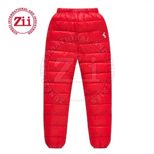 Pantalon et pantalon de survêtement décontractés pour hommes à la mode Coupe régulière Léger Toile Droit Taille élastique Mi-haute Confortable Hiver - Product Image 3