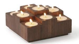 New Arrival Vintage Design <b>Tealight</b> Wooden Candle <b>Holder</b> Prime Quality Natural Wood Candle <b>Holder</b> From Manufactures and Exporter - Product Image 2