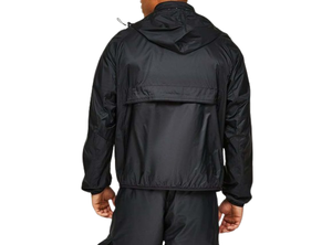 Ensemble survêtement coupe-vent décontracté pour homme avec logo personnalisé, col montant, fermeture éclair, imperméable et coupe-vent, vente en gros 2026 - Product Image 2