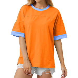 Camisetas Extra Grandes de Algodón/Poliéster para Mujer, Camisetas Extra Grandes para Mujer, Venta al por Mayor de Fábrica - Product Image 1