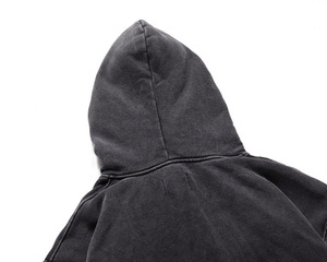 Sweats à capuche délavés à l'acide pour femmes à prix abordable anti-rides durables anti-boulochage respirant sweats à capuche délavés à l'acide pour femmes - Product Image 3