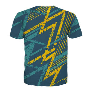 Camiseta de Verano para Hombre, Estilo Casual, de Algodón y Poliéster, con Estampado Serigrafiado, Manga Corta, Ajuste Suave, Secado Rápido y Transpirable - Product Image 2
