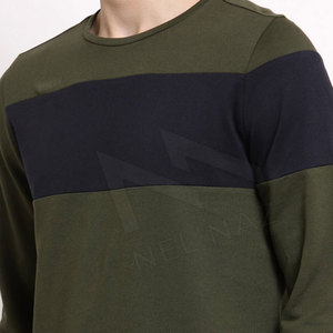 Sweat-shirt à col rond personnalisé pour homme, fabriqué en 2023, en polyester/coton, molleton uni, vêtements d'hiver - Product Image 6