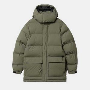 Chaquetas acolchadas de diseñador para hombre, Sudadera con capucha cálida de invierno atlética barata, tela empacable de estilo callejero impermeable - Product Image 2