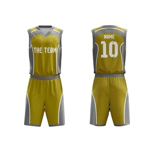 Uniformes de Baloncesto Personalizados al por Mayor de Alta Calidad, Manga Corta, 100% Poliéster, Antibacterianos - Product Image 5