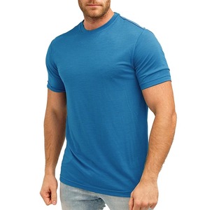 Otoño invierno camiseta hombres precio bajo manga larga Camisetas masculinas Slims cuello redondo ropa sólida camiseta calle casual Jersey de algodón - Product Image 4