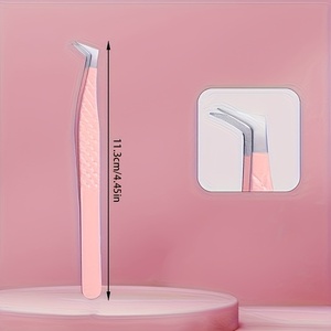 ปากคีบขนตาแบบปลายไฟเบอร์สำหรับต่อขนตาโลโก้ตามสั่ง - Product Image 4