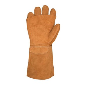 OEM Factory Made Heavy Duty Cow Leather Working <b>Gloves</b> Full <b>Finger</b> Hand Protection Soft Welding-High Quality Cheap Price - Product Image 1