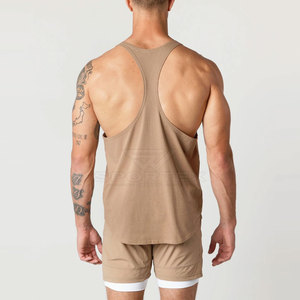 Débardeur de sport décontracté pour hommes, gilet de sport sans manches de couleur personnalisée à prix réduit, vêtements personnalisables - Product Image 2