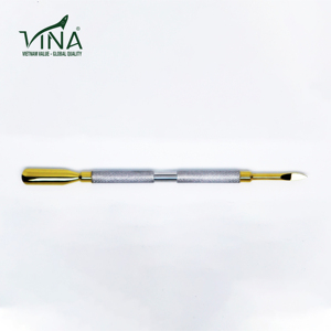Pousse-cuticules professionnel en acier inoxydable Vina S-506 et outil de manucure, service OEM personnalisé, meilleur prix du Vietnam - Product Image 4