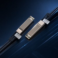 Câble électrique actif InfiniBand NDR 800G OSFP Finned Top AEC CMIS 5.0 106.25G PAM4 Interconnexion haute vitesse