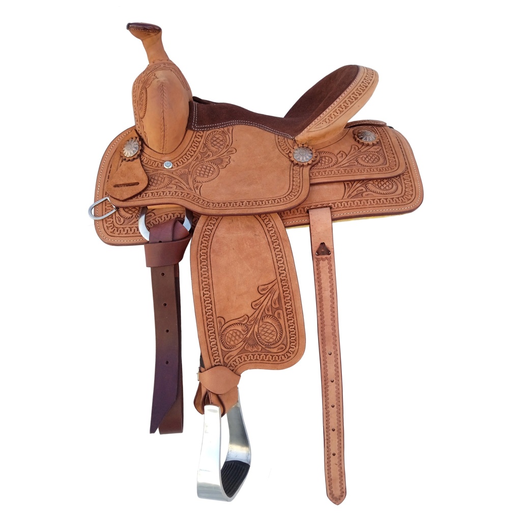 Couverture de selle nomade faite à la main avec broderie vers