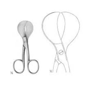 Tijeras para Cordón Umbilical de 105 mm, Tijeras de Acero Inoxidable para Obstetricia en Venta, Fabricadas en Pakistán por SurgiRight Instruments - Product Image 5