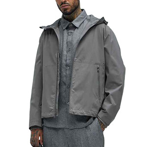 Haute Qualité Personnalisé DIY Logo Softshell À Capuche Hiver Coupe-Vent Imperméable À Séchage Rapide SWIFT FUSION Randonnée Veste Unisexe En Plein Air - Product Image 6