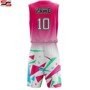 Conjuntos de uniformes de baloncesto personalizados para hombre, camiseta de baloncesto de sublimación completa profesional, camiseta de baloncesto transpirable - Product Image 2