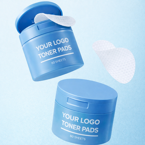 Korean CICA Luxury <b>Toner</b> Pads 80sheets Daily Hydrating with Hyaluronic Acid OEM Private Label Reliable Quality Made in Korea - Product Image 2