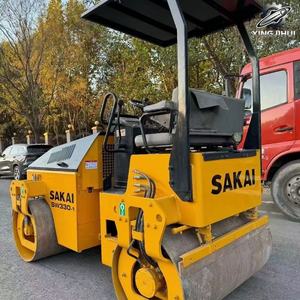 Rodillo Compactador Usado Sakai SW330, 2.95 Toneladas de Peso Operativo, Compactador Vibratorio de Doble Tambor, Original de Japón, Compactador Pequeño para Construcción - Product Image 4