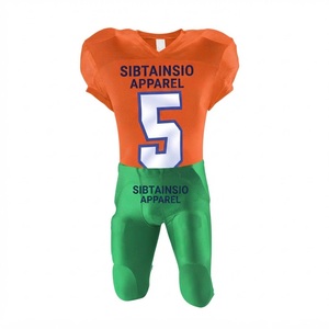 Uniformes de Fútbol Americano Personalizados, Conjunto de Camiseta y Pantalones, Impresión por Sublimación, Nombre del Equipo Universitario, Número, Ropa Deportiva de Fútbol - Product Image 5
