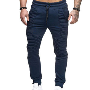 Pantalones de correr para hombre nuevos y personalizados al por mayor pantalones de fitness tejidos de secado rápido sueltos pantalones de chándal informales - Product Image 6