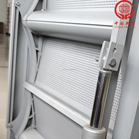 Volets persiennes en aluminium perforé automatiques sur mesure haut de gamme pour solutions d'ingénierie de l'usine Nanhai