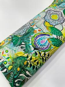 La impresión digital de rayón de viscosa pura de 44 de ancho hace que el material de disfraces sea de la mejor calidad - Product Image 3