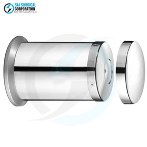 Autoclavable Stainless Steel Cotton Dispenser Lid Manual Corrosion Resistant CE Certified Class I General Surgery Use Various - Product Image 2