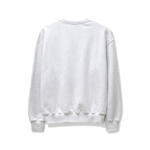 Wholesale Customized 100% Cotton Oversized Sweatshirt Long Sleeve O-neck Tee With Embossed Print Men's <b>Hoodies</b> & Sweatshirt - Product Image 2