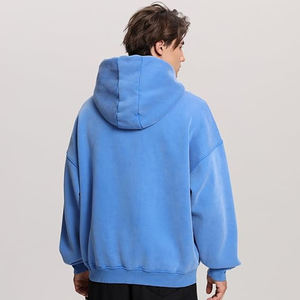 Sweats à capuche de haute qualité avec logo personnalisé Fabricants de sweatshirts décontractés respirants avec fermeture éclair - Product Image 4