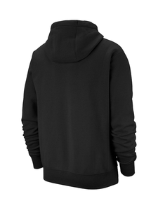 Sweat à capuche léger pour homme, coupe ajustée, manches longues, avec cordon de serrage et poche, respirant, couleur noire - Product Image 4