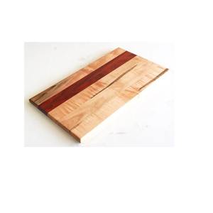 Tabla de Cortar Redonda de Madera Natural y Resina de Alta Calidad, Tabla para Servir Queso, Hecha a Mano, Duradera, Apta para Lavavajillas - Product Image 1