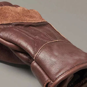 Gants de motocross en cuir respirants de qualité supérieure personnalisés du Pakistan en matériau de marque privée à la mode - Product Image 5