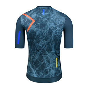 Maillot de cyclisme à manches courtes pour hommes personnalisé respirant Performance Sportswear conçu par l'usine - Product Image 2