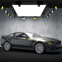 Solusi Pencahayaan Plafon Aluminium 2025 SEG Frameless Hanging LED Light Box untuk Penerangan Tempat Cuci Mobil