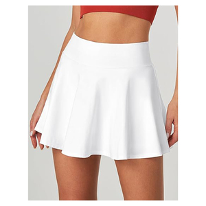 ผู้หญิงกีฬายางยืดกางเกงขาสั้นเทนนิสจีบกระโปรงเทนนิสวิ่งแข็งแรง - Product Image 1