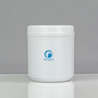 Conteneur de complément nutritionnel en HDPE de 2000 ml, pot en plastique blanc pour poudre de protéines, qualité alimentaire, large ouverture avec bouchon à vis