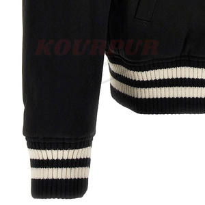 Nouvelle arrivée de veste de baseball Letterman pour hommes veste à col montant avec design de poche à un prix raisonnable - Product Image 4