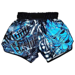 Customizable Tiger Muay Thai Boxing Shorts Breathable MMA <b>Trunks</b> <b>for</b> <b>Men</b> and Women with Mid Waist Design - Product Image 5