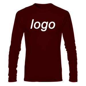 <b>Men's</b> Formal Full-Sleeve <b>T</b>-<b>Shirt</b> <b>for</b> <b>Swimming</b> and Gym Woven Fabric - Product Image 1