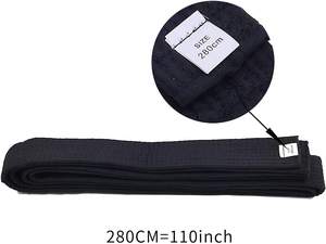 เข็มขัดฝึกคาราเต้และมวยทนทานอุปกรณ์ศิลปะการต่อสู้ระดับพรีเมียมสำหรับฝึกซ้อมและแข่งขัน - Product Image 2