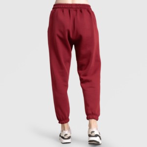 Achievers Mid Waist Joggers in Maroon Breathable <b>Harem</b> <b>Pants</b> <b>for</b> Workouts - Product Image 2