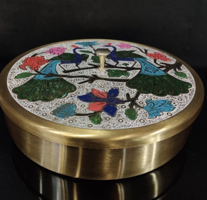 Boîte à épices à forte demande avec support Récipient de stockage d'épices de cuisine pour le stockage d'herbes Masala Dani Dabba de l'Inde - Product Image 2