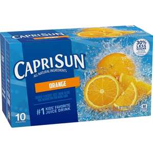 Capri-Sun Tropical Juice Drink 200ml Paquete de 8 Puré Sabor en Caja Colorida - Product Image 2