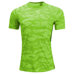 Maillot de Gardien de But de Football Sublimé de Qualité Supérieure 2023, Uniformes d'Équipe Personnalisés avec Design Rembourré, 100% Polyester, Logo Personnalisé - Product Image 1