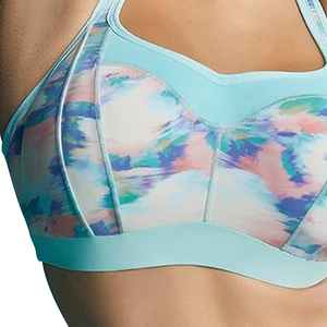 Elegante ropa activa Sujetador deportivo ajustable sin costuras Entrenamiento Sujetador de yoga sublimado con cuello Halter simple Ropa de fitness - Product Image 5